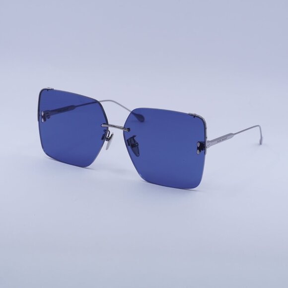 Isabel Marant IM0081/S 06LB KU Sunglasses Ruthenium Square Frame, Blue Lenses main image 6